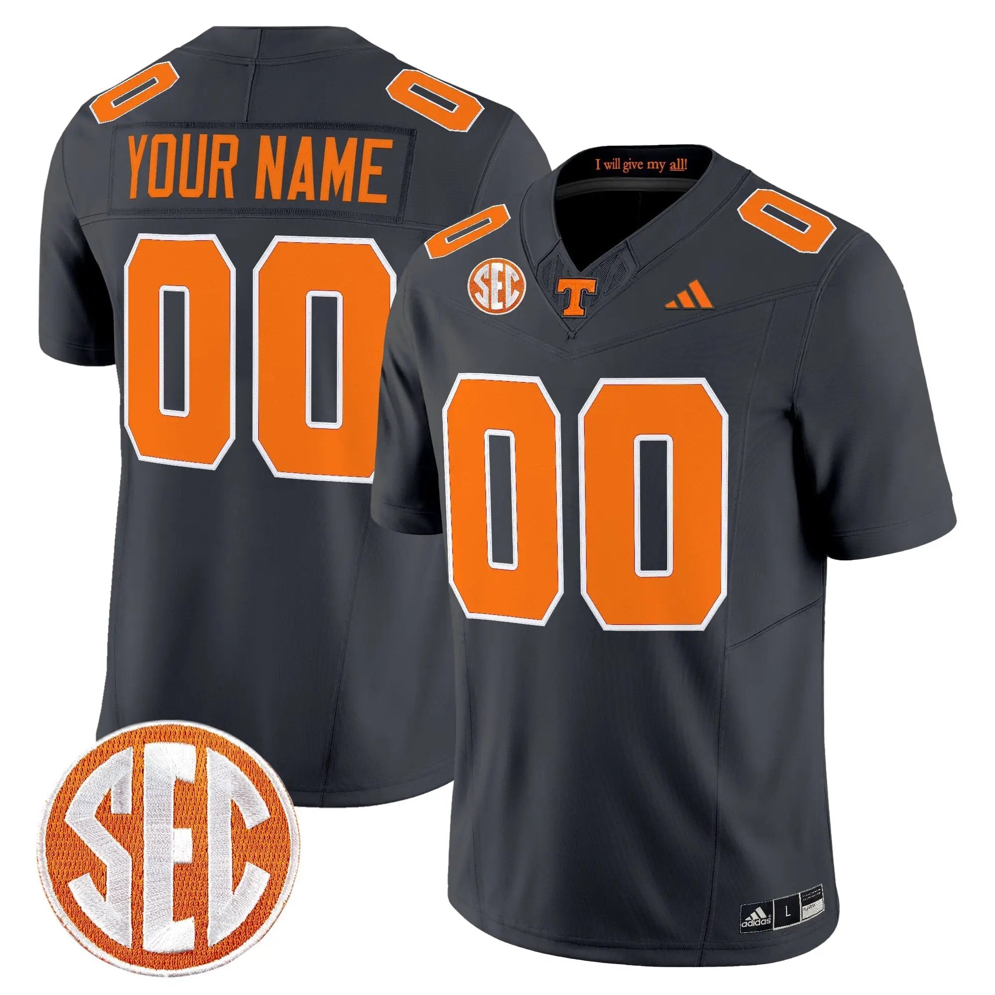 Tennessee Volunteers 2026 Vapor Limited Custom Jersey - All Stitched by Tennessee Volunteers