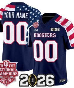 Indiana Hoosiers "America 250 Edition" Vapor Limited Custom Jersey - Stitched by Digigearus