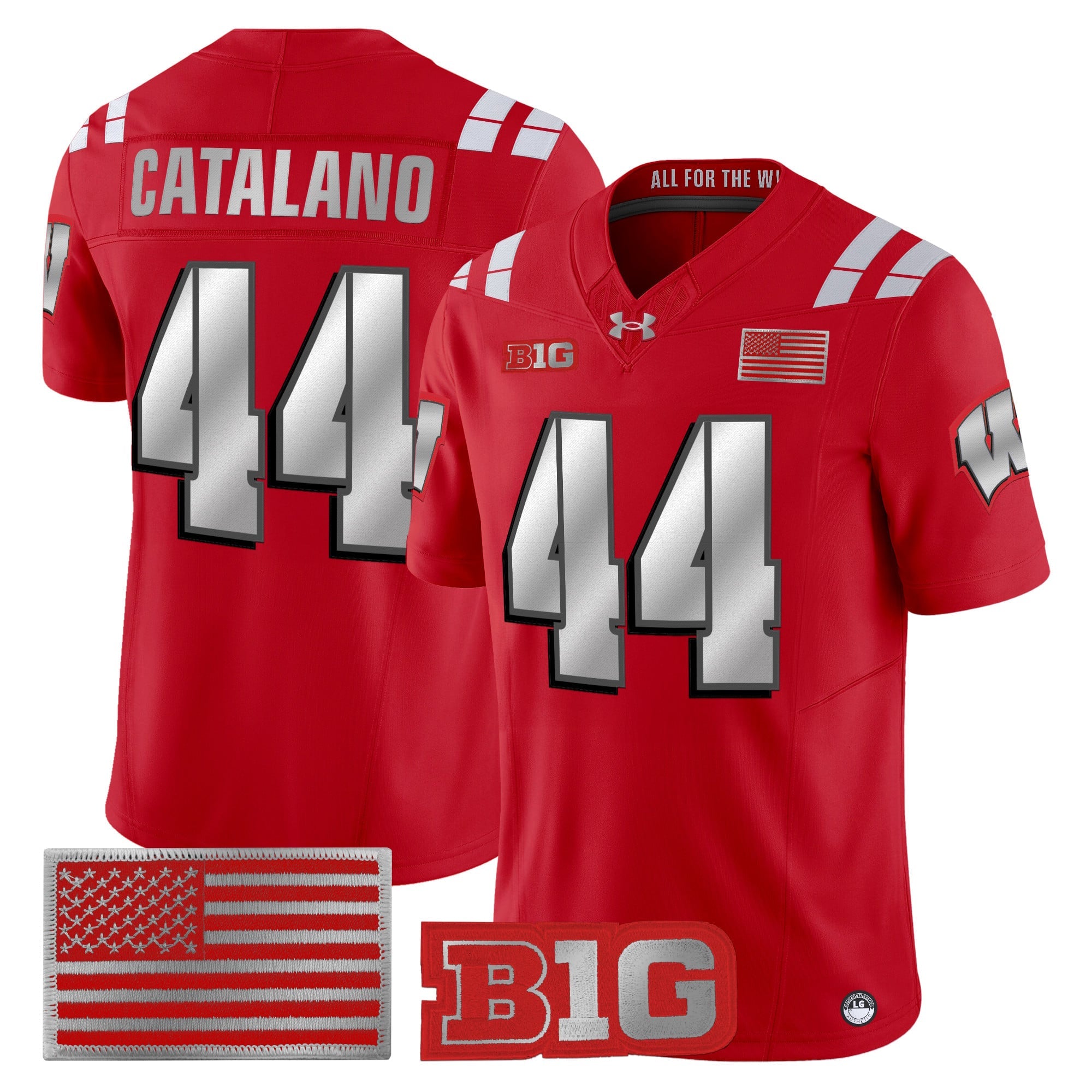 Wisconsin Badgers 2026 Lambeau Vapor Limited Jersey - All Stitched by Digigearus