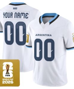 Argentina 2026 World Cup Vapor Football Custom Jersey - All Stitched by Digigearus