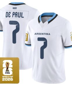 Argentina 2026 World Cup Vapor Football Jersey - All Stitched by Digigearus