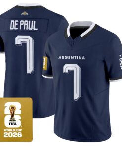 Argentina 2026 World Cup Vapor Football Jersey - All Stitched by Digigearus