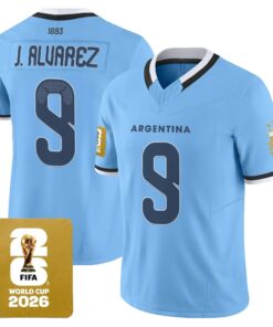 Argentina 2026 World Cup Vapor Football Jersey - All Stitched by Digigearus