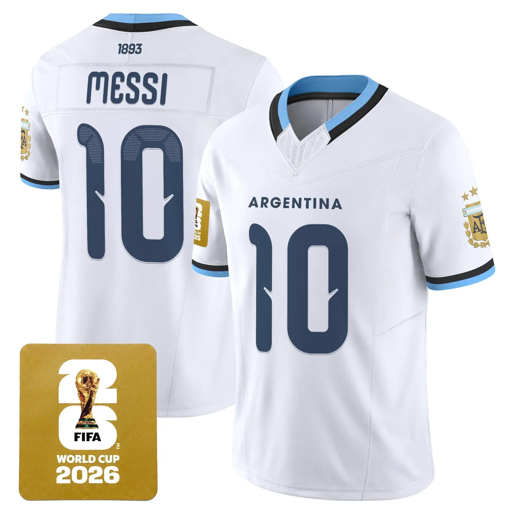 Argentina 2026 World Cup Vapor Football Jersey - All Stitched by Digigearus