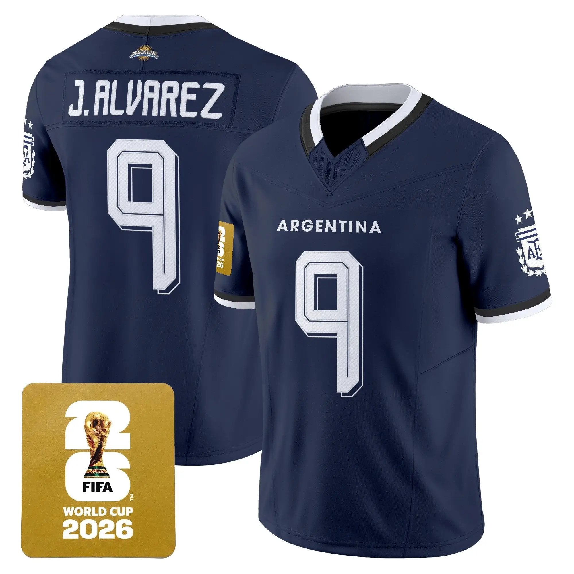 Argentina 2026 World Cup Vapor Football Jersey - All Stitched by Digigearus