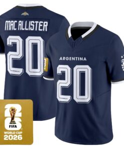 Argentina 2026 World Cup Vapor Football Jersey - All Stitched by Digigearus