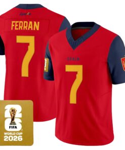 Spain 2026 World Cup Vapor Football Jersey - All Stitched by Digigearus