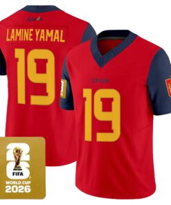 Spain 2026 World Cup Vapor Football Jersey - All Stitched by Digigearus