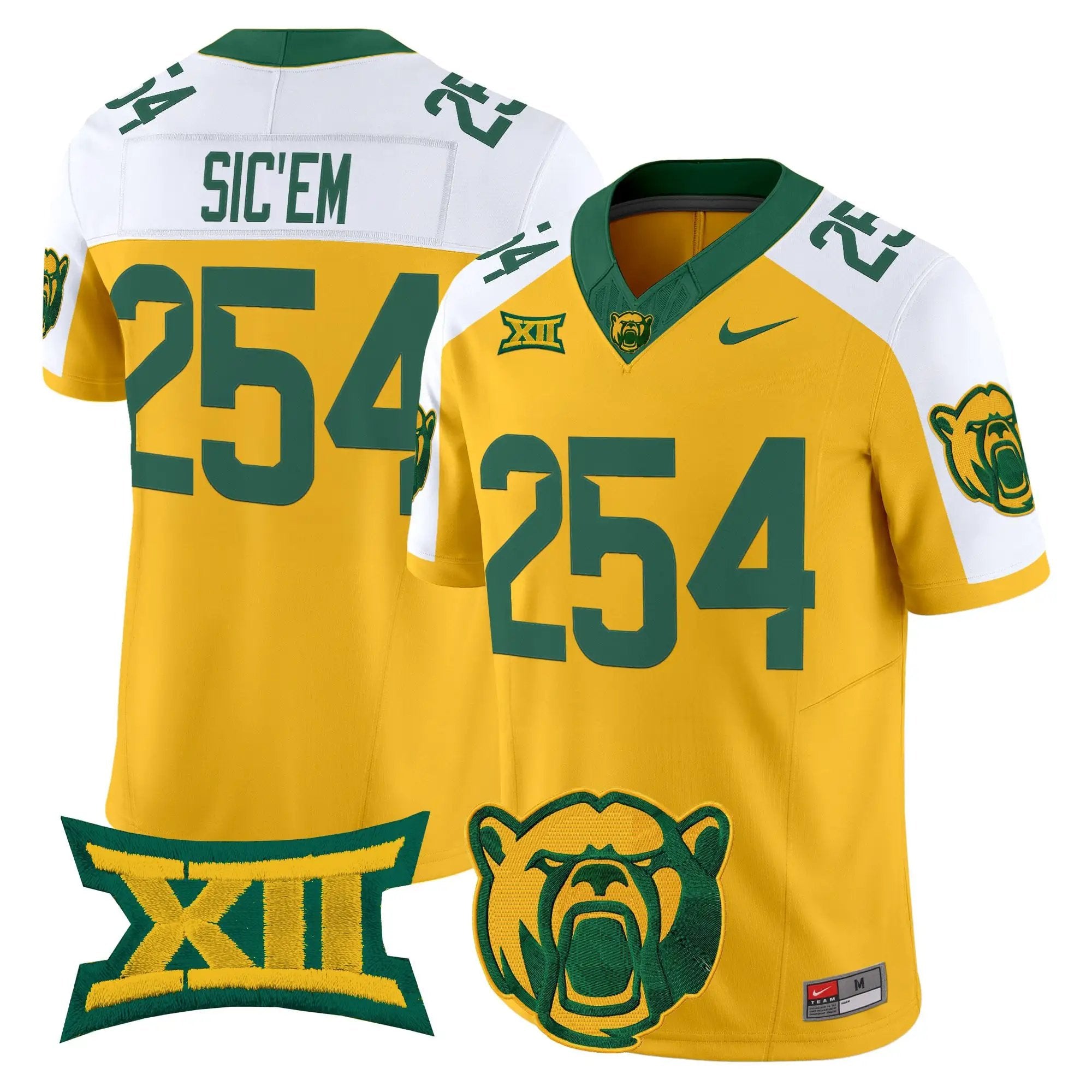 Baylor Bears 2026 Vapor Limited Jersey - Stitched by Digigearus