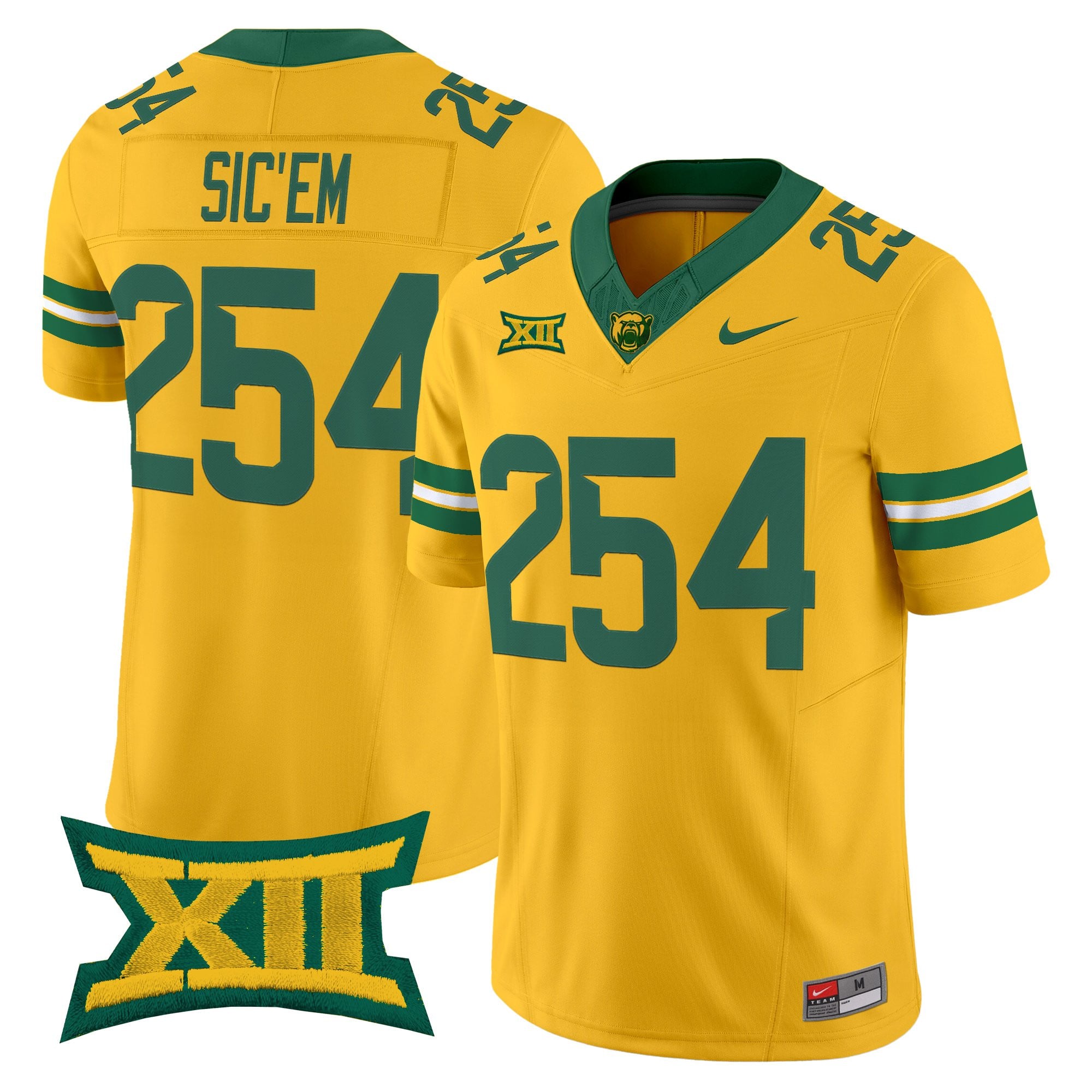 Baylor Bears 2026 Vapor Limited Jersey - Stitched by Digigearus