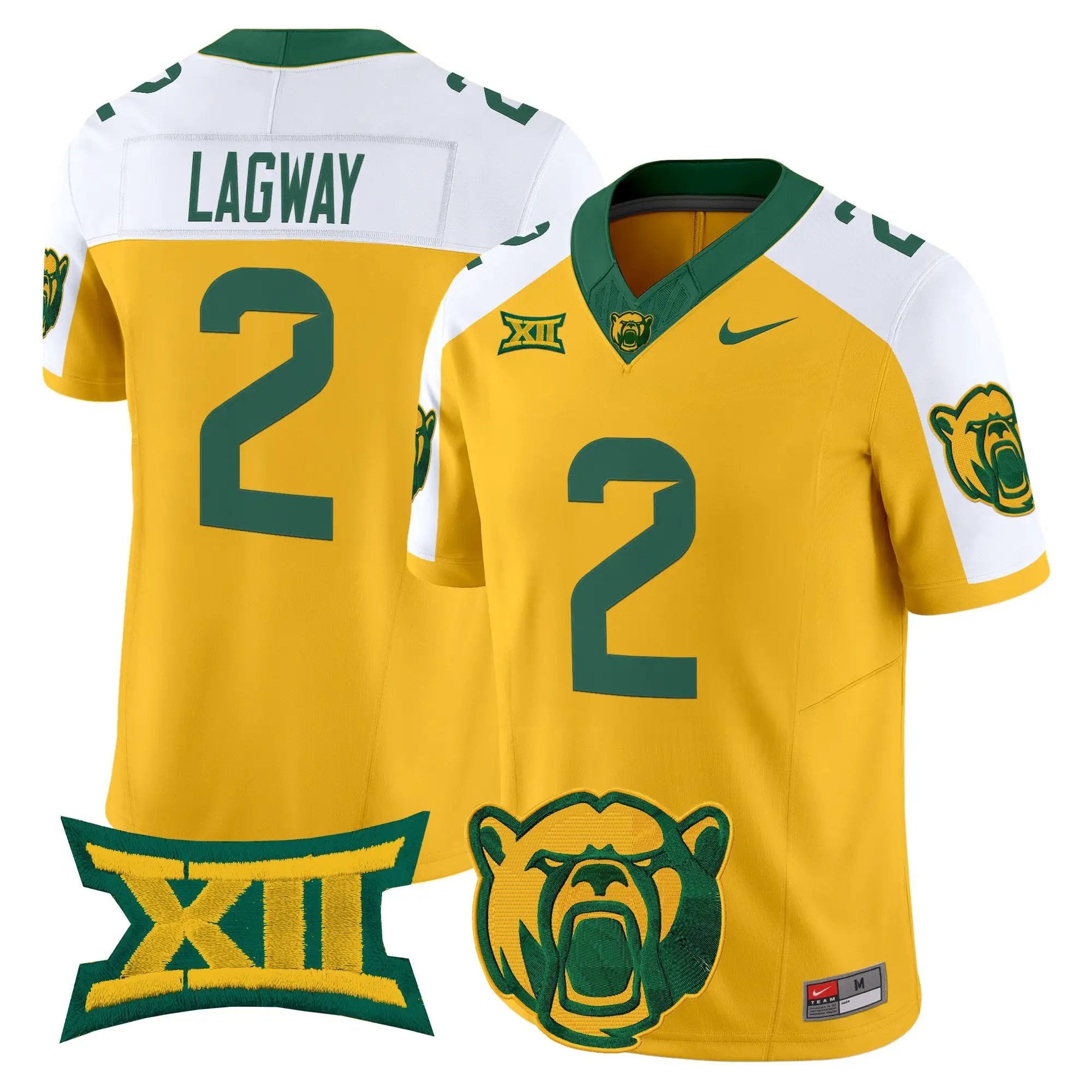 Baylor Bears 2026 Vapor Limited Jersey - Stitched by Digigearus