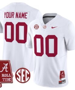 BAMA 2026 Vapor Limited Custom Jersey - Alabama Map - Stitched by Alabama Crimson Tide