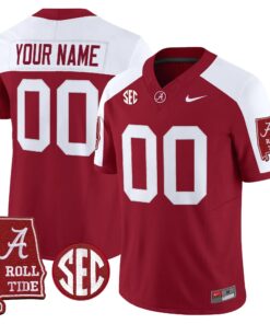 BAMA 2026 Vapor Limited Custom Jersey - Alabama Map - Stitched by Alabama Crimson Tide