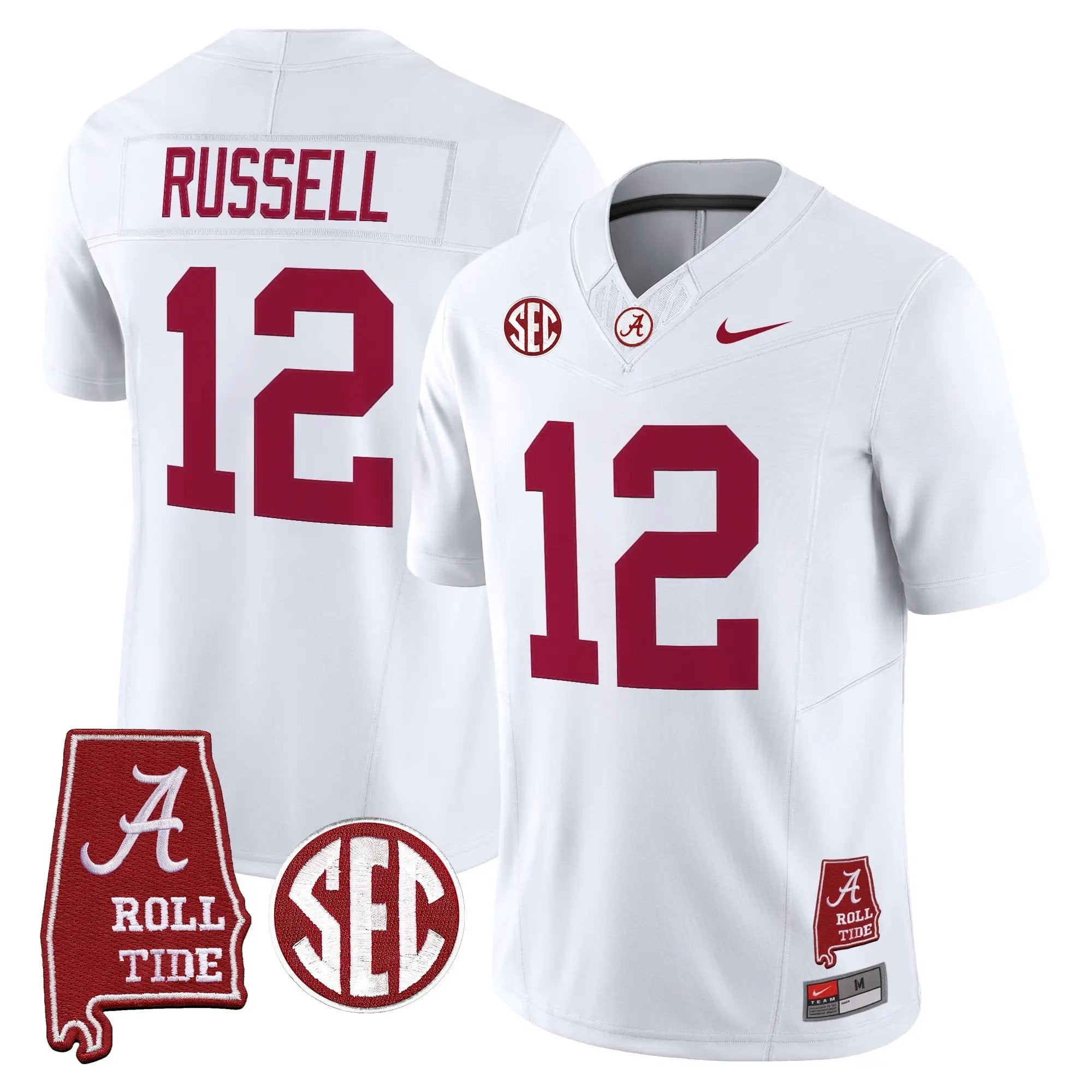 BAMA 2026 Vapor Limited Jersey - Alabama Map - Stitched by Alabama Crimson Tide