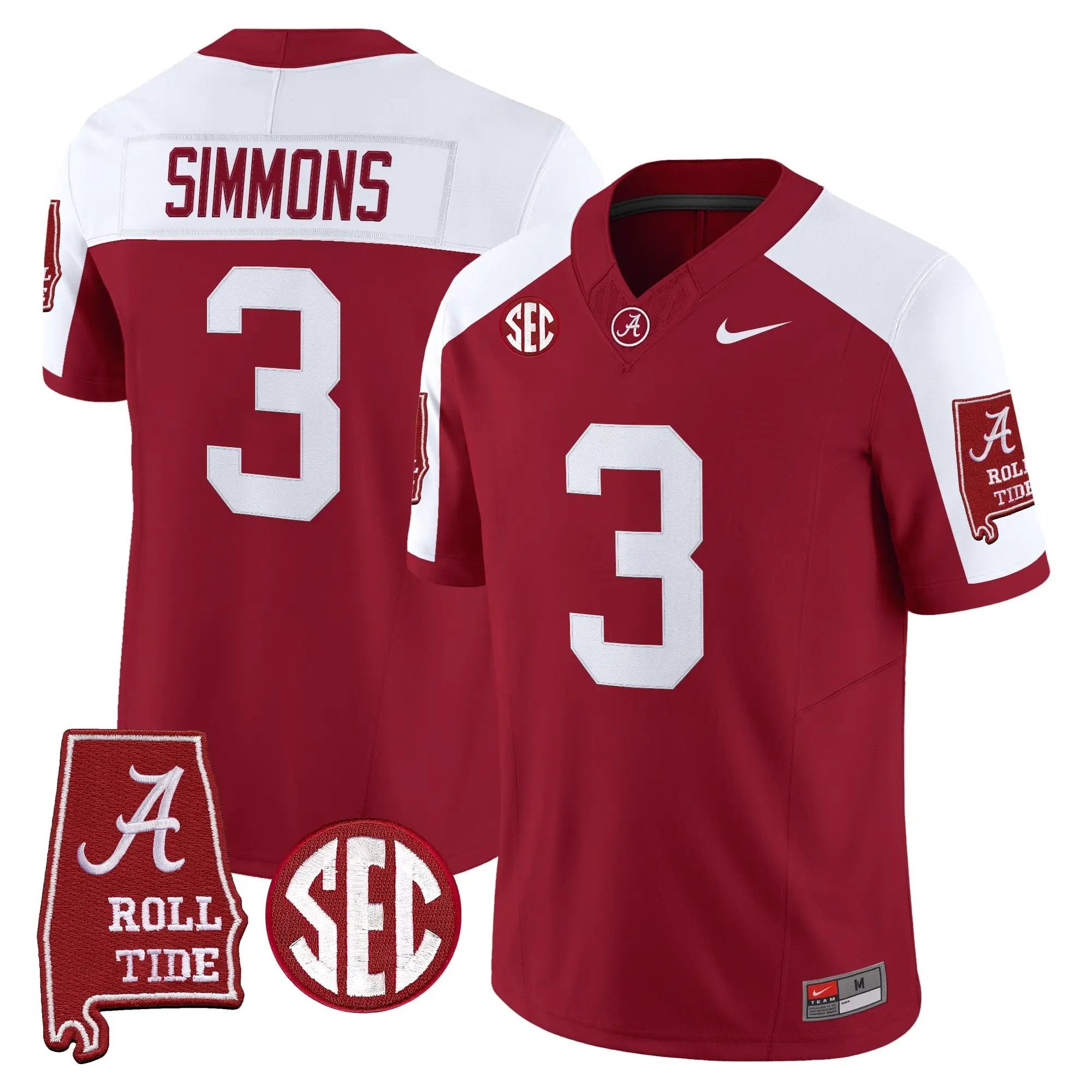BAMA 2026 Vapor Limited Jersey - Alabama Map - Stitched by Alabama Crimson Tide