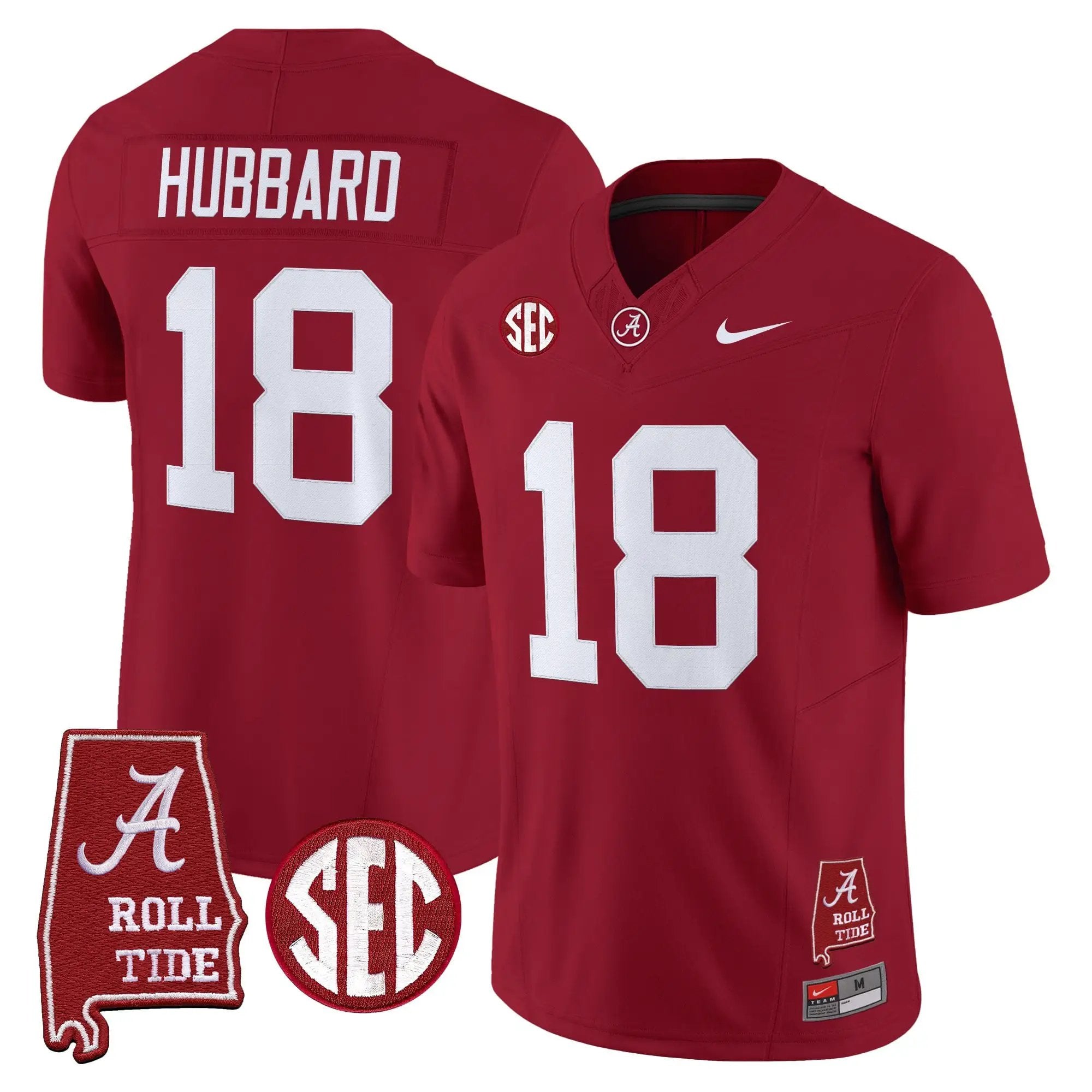 BAMA 2026 Vapor Limited Jersey - Alabama Map - Stitched by Alabama Crimson Tide