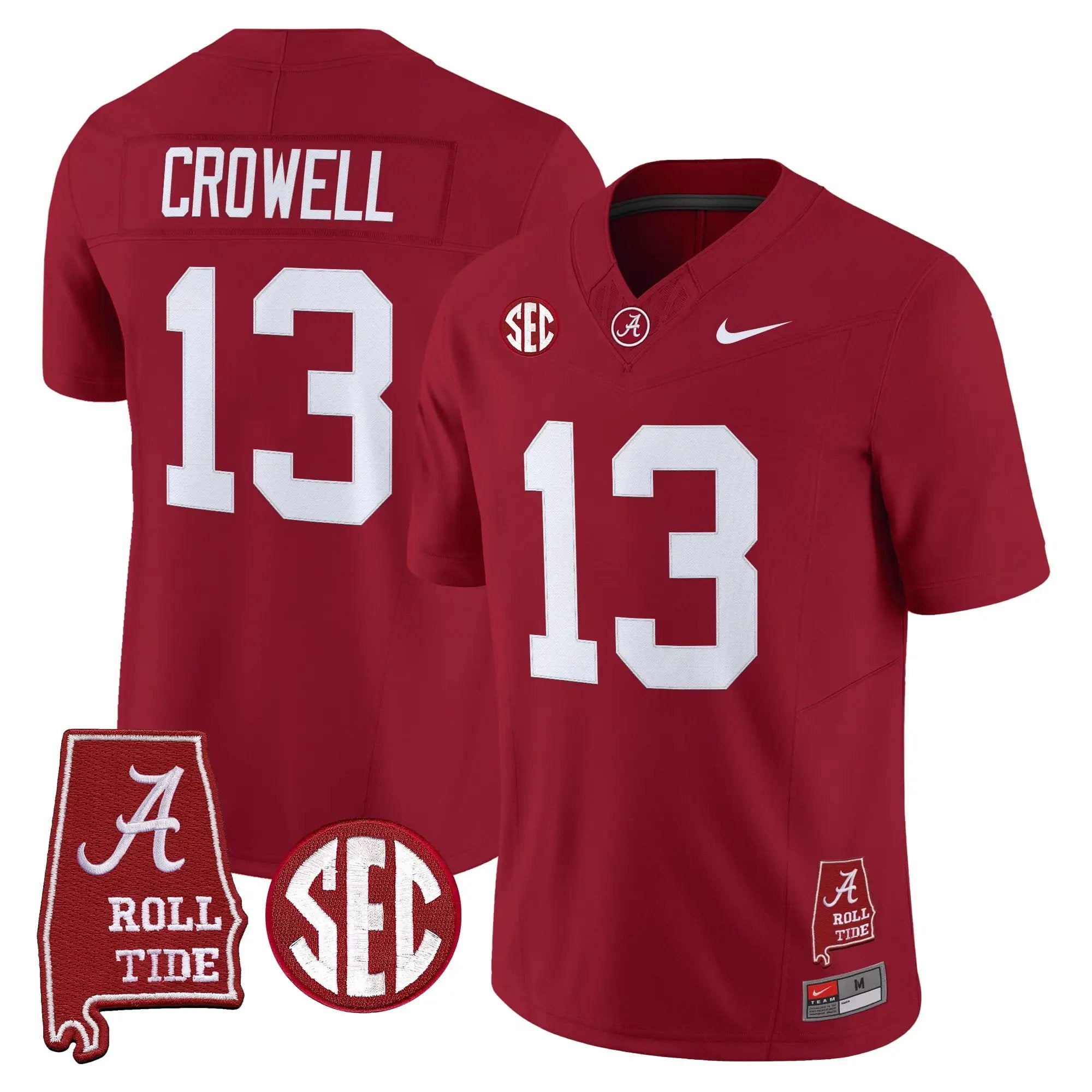 BAMA 2026 Vapor Limited Jersey - Alabama Map - Stitched by Alabama Crimson Tide