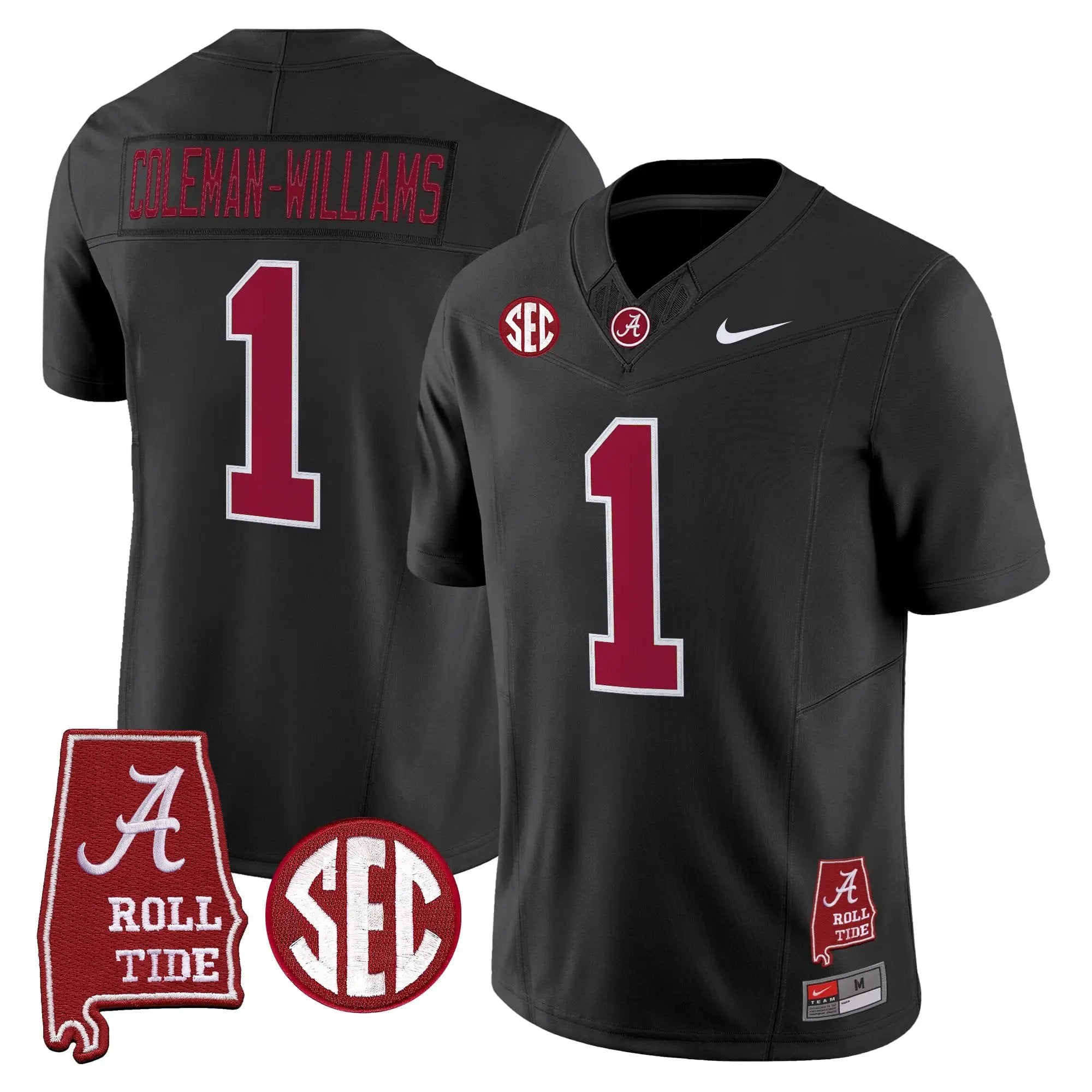 BAMA 2026 Vapor Limited Jersey - Alabama Map - Stitched by Alabama Crimson Tide