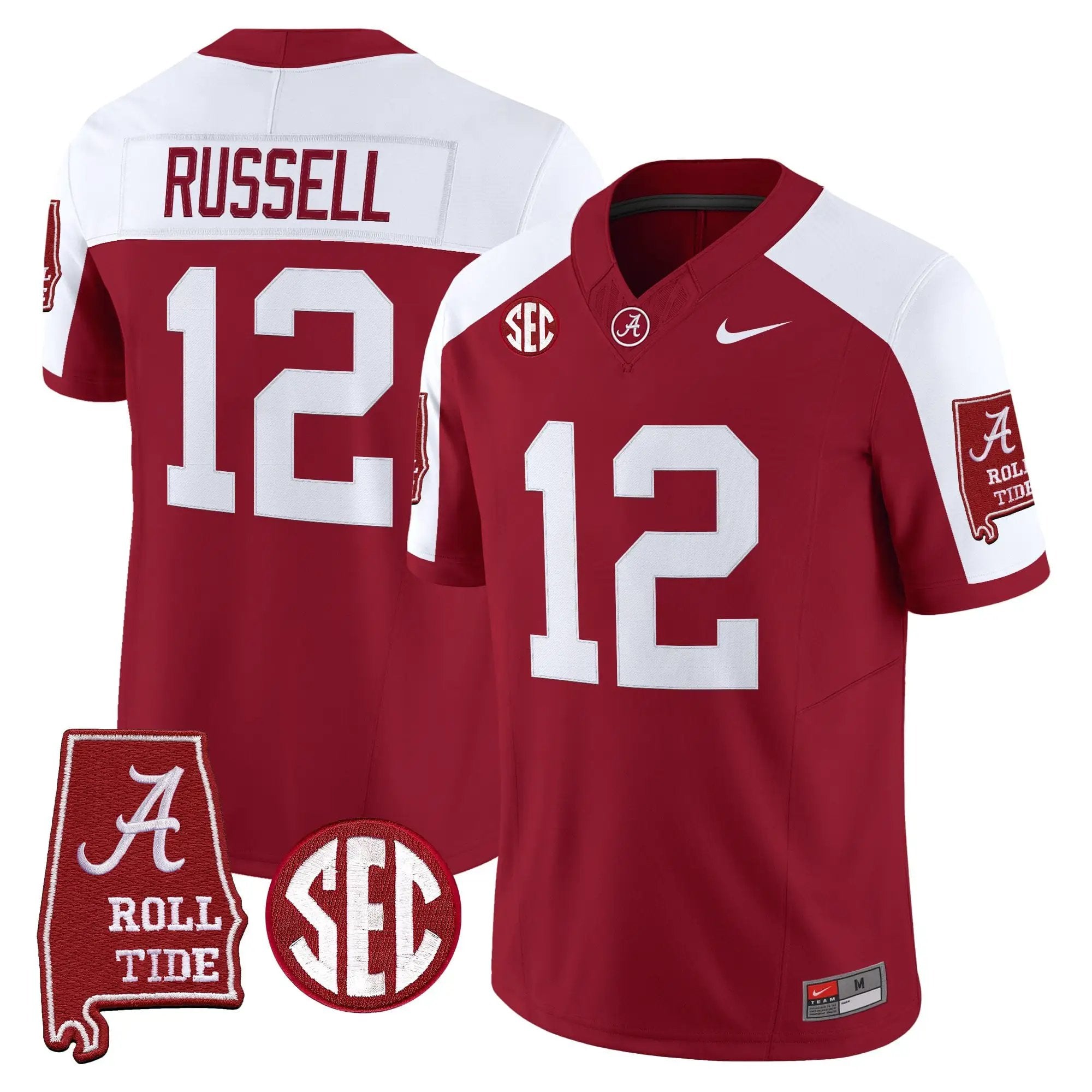 BAMA 2026 Vapor Limited Jersey - Alabama Map - Stitched by Alabama Crimson Tide