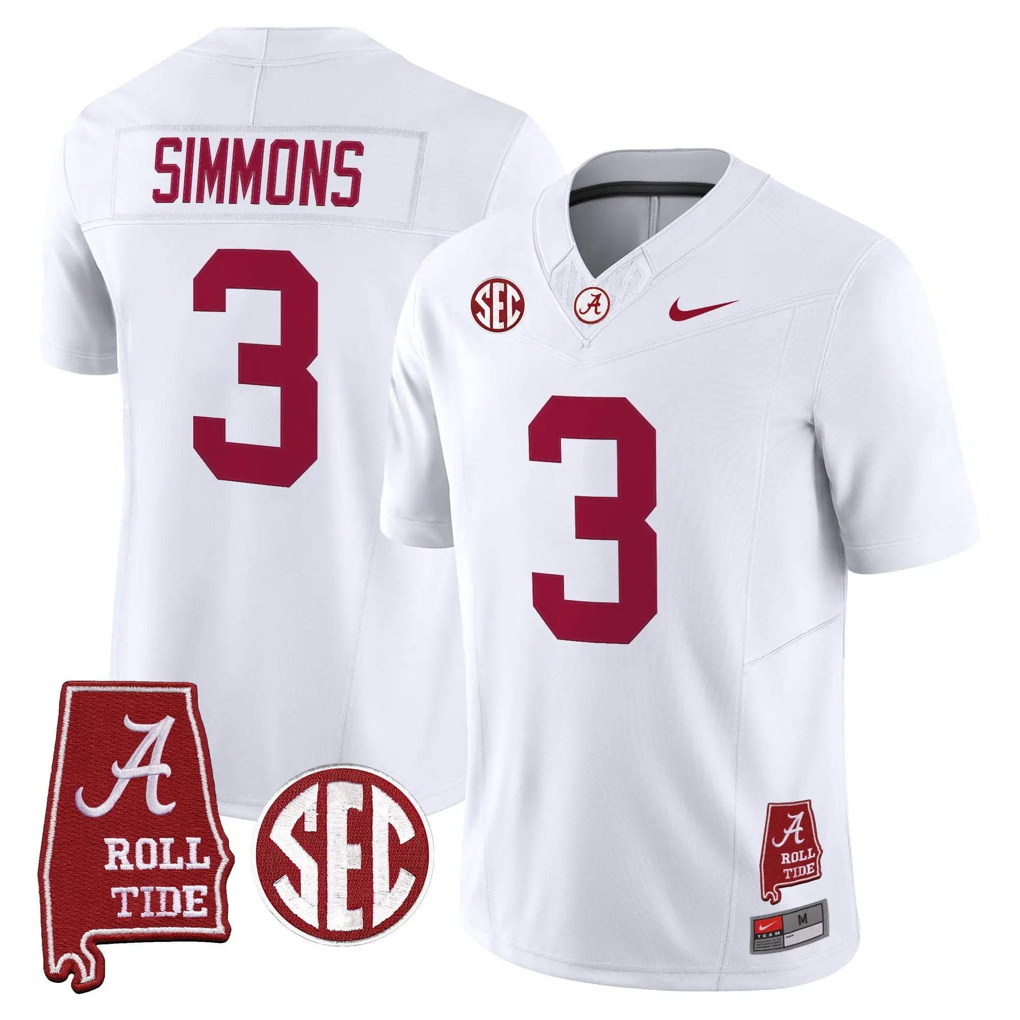 BAMA 2026 Vapor Limited Jersey - Alabama Map - Stitched by Alabama Crimson Tide