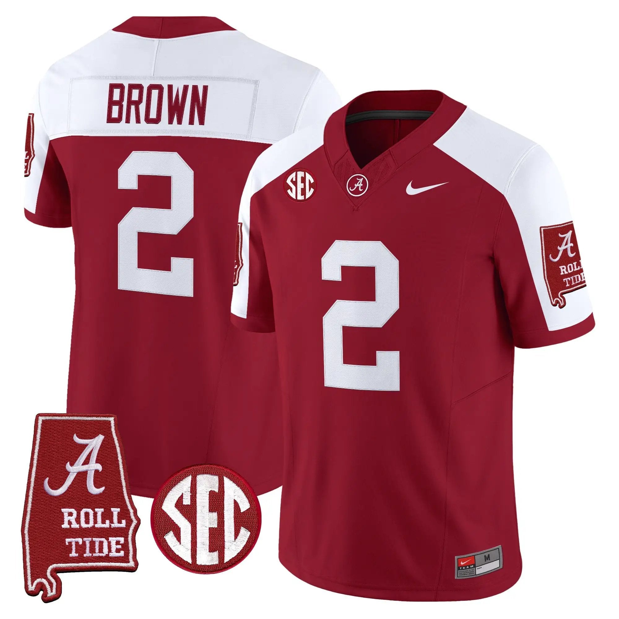 BAMA 2026 Vapor Limited Jersey - Alabama Map - Stitched by Alabama Crimson Tide