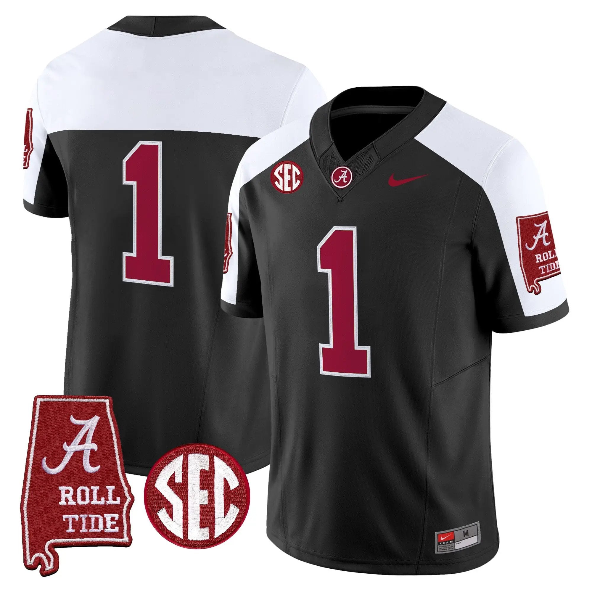 BAMA 2026 Vapor Limited Jersey - Alabama Map - Stitched by Alabama Crimson Tide