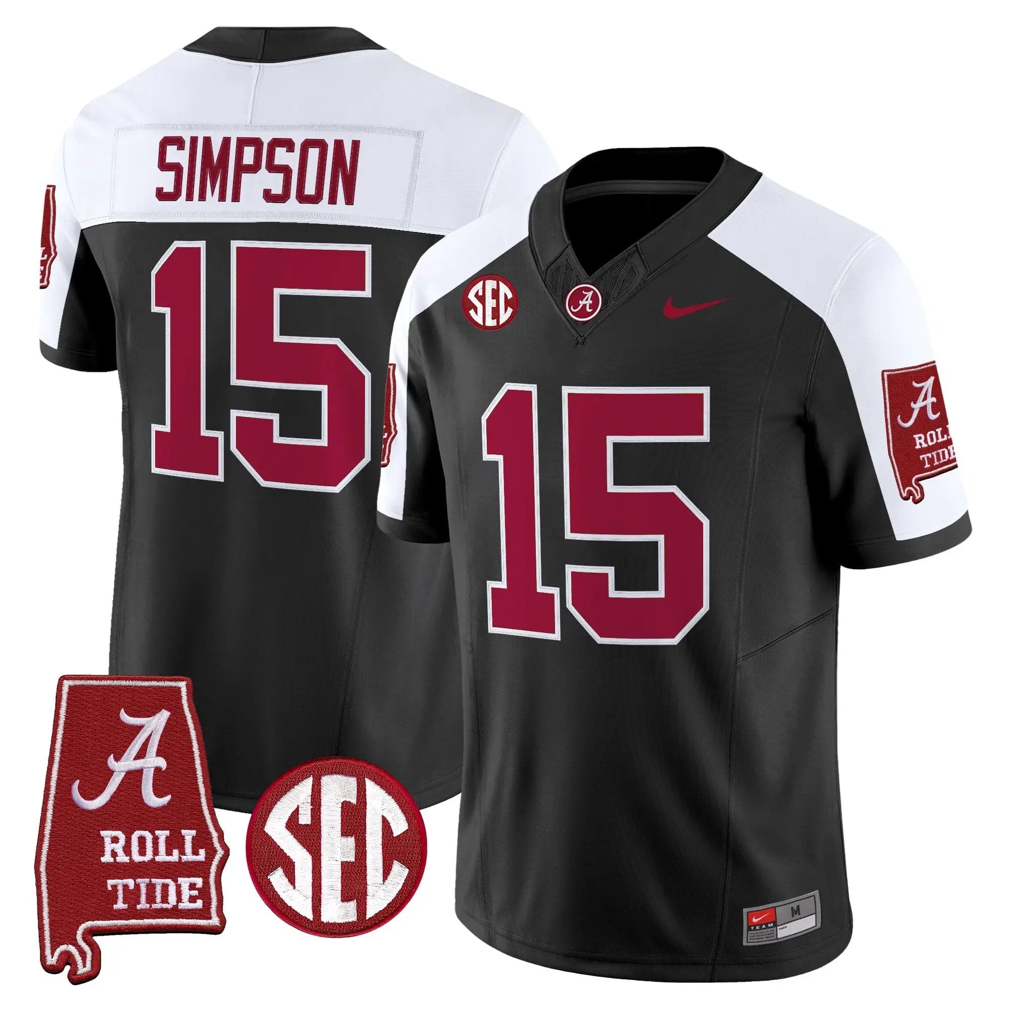 BAMA 2026 Vapor Limited Jersey - Alabama Map - Stitched by Alabama Crimson Tide