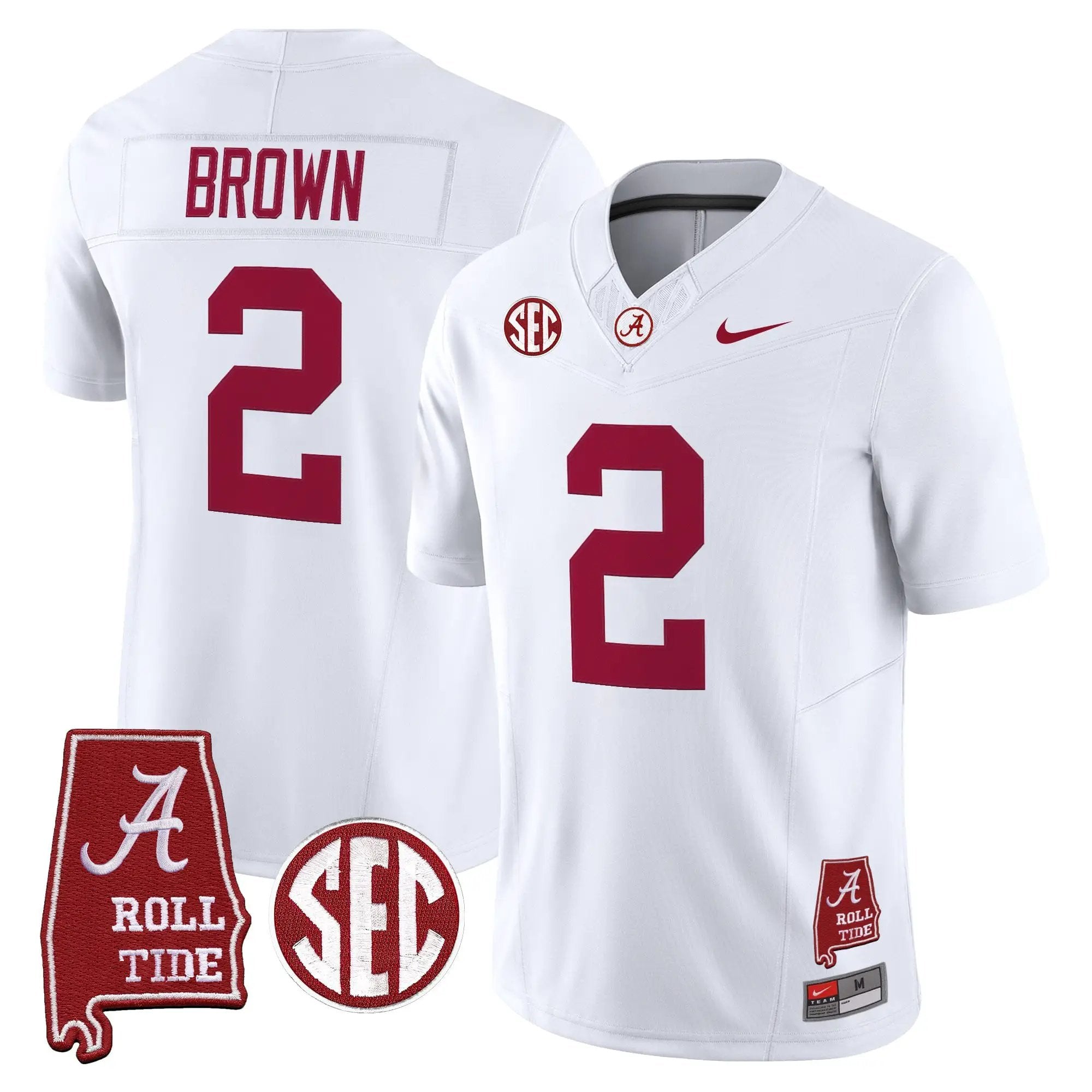 BAMA 2026 Vapor Limited Jersey - Alabama Map - Stitched by Alabama Crimson Tide