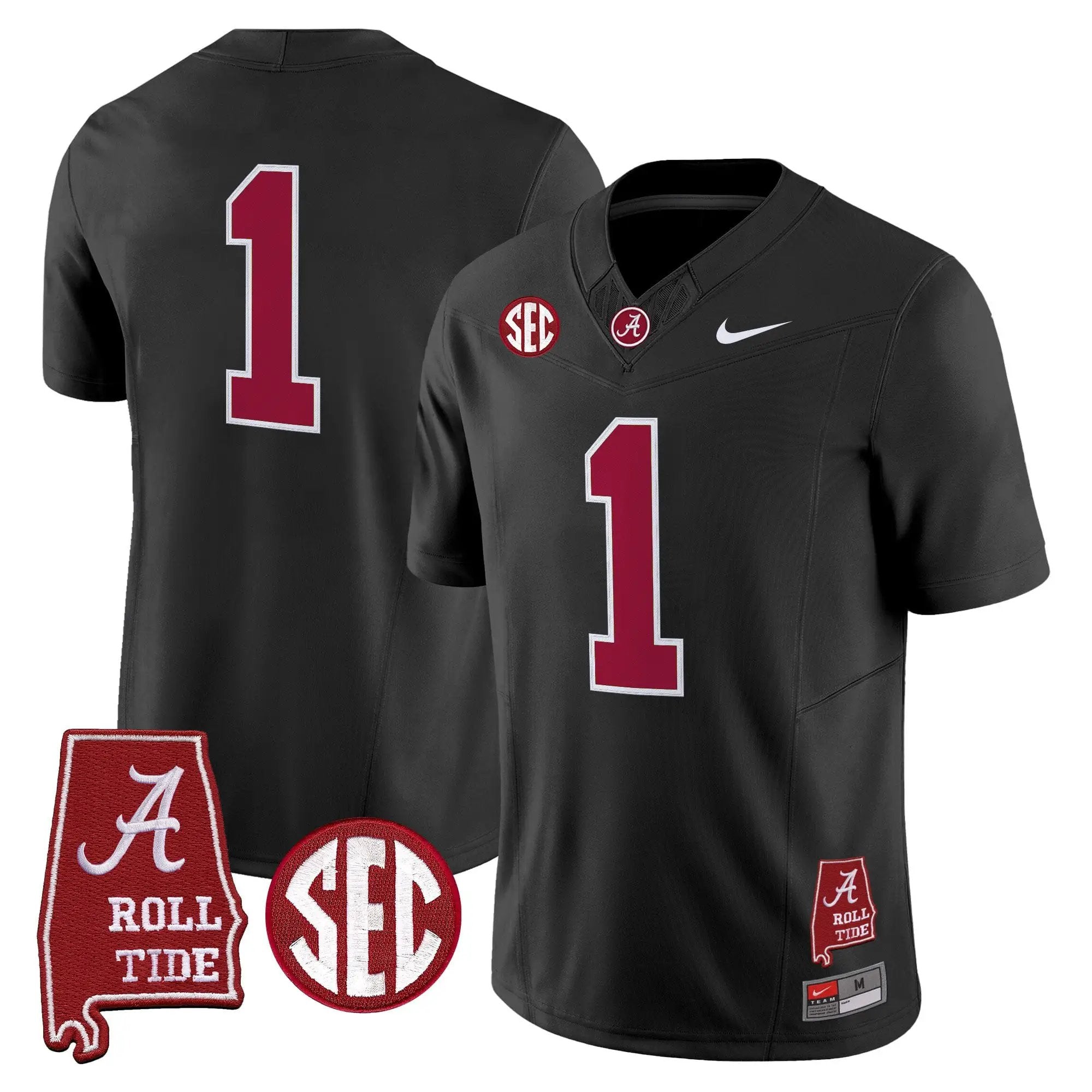 BAMA 2026 Vapor Limited Jersey - Alabama Map - Stitched by Alabama Crimson Tide