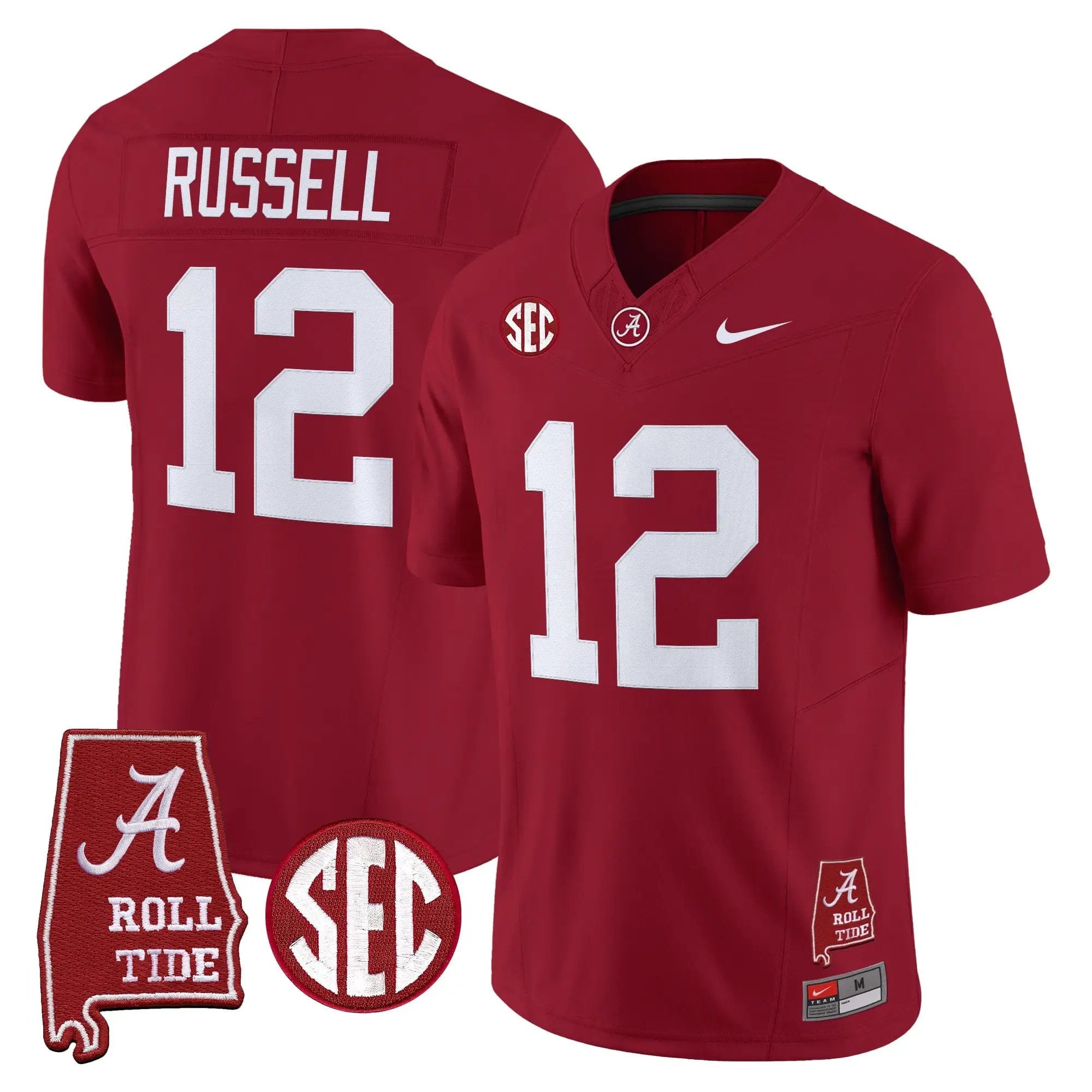 BAMA 2026 Vapor Limited Jersey - Alabama Map - Stitched by Alabama Crimson Tide