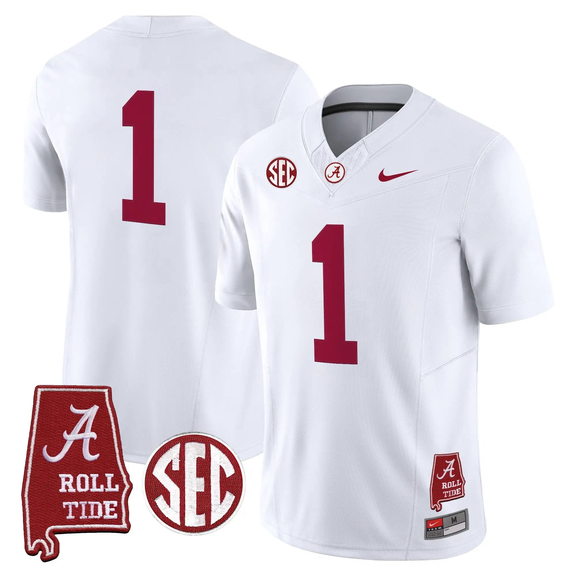 BAMA 2026 Vapor Limited Jersey - Alabama Map - Stitched by Alabama Crimson Tide
