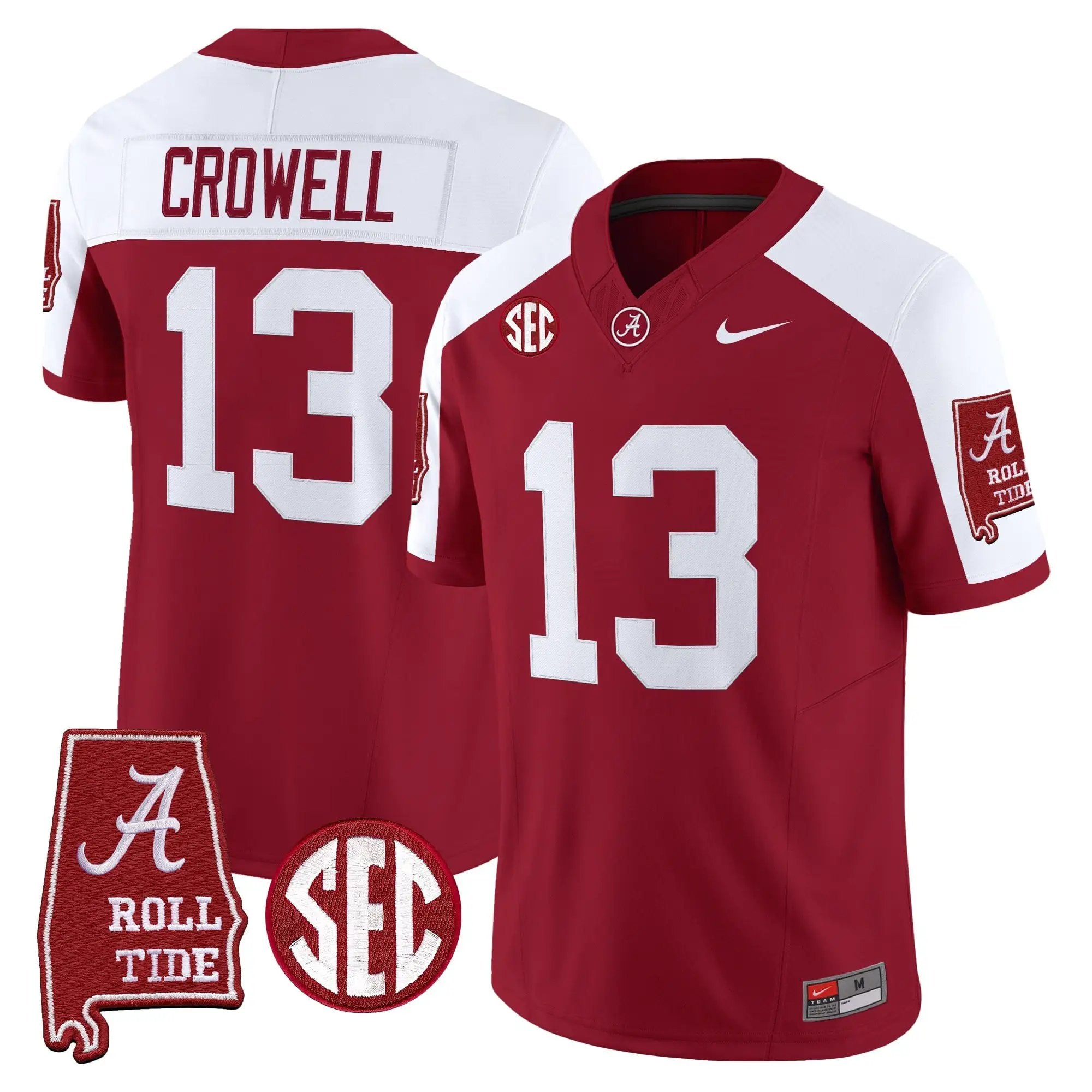 BAMA 2026 Vapor Limited Jersey - Alabama Map - Stitched by Alabama Crimson Tide