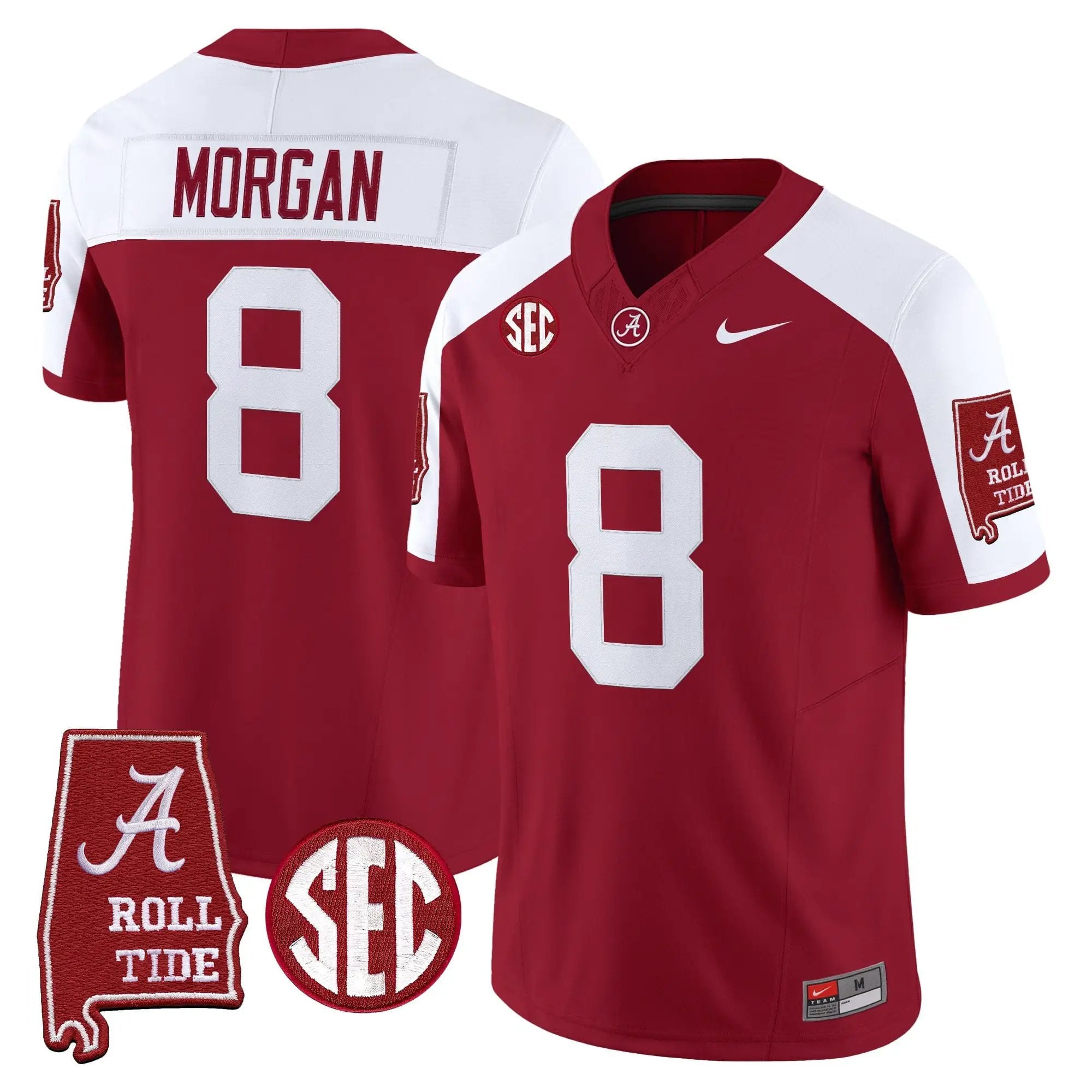 BAMA 2026 Vapor Limited Jersey - Alabama Map - Stitched by Alabama Crimson Tide
