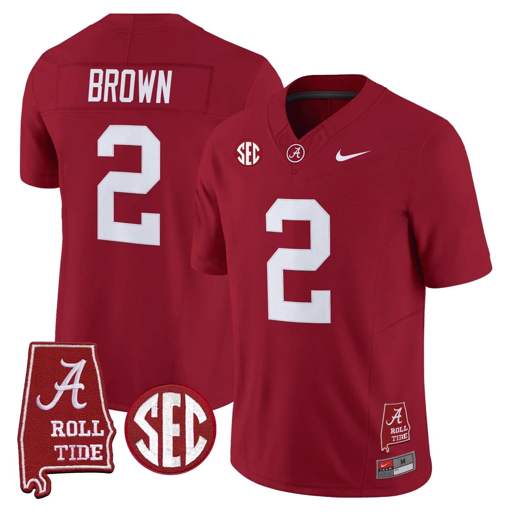 BAMA 2026 Vapor Limited Jersey - Alabama Map - Stitched by Alabama Crimson Tide