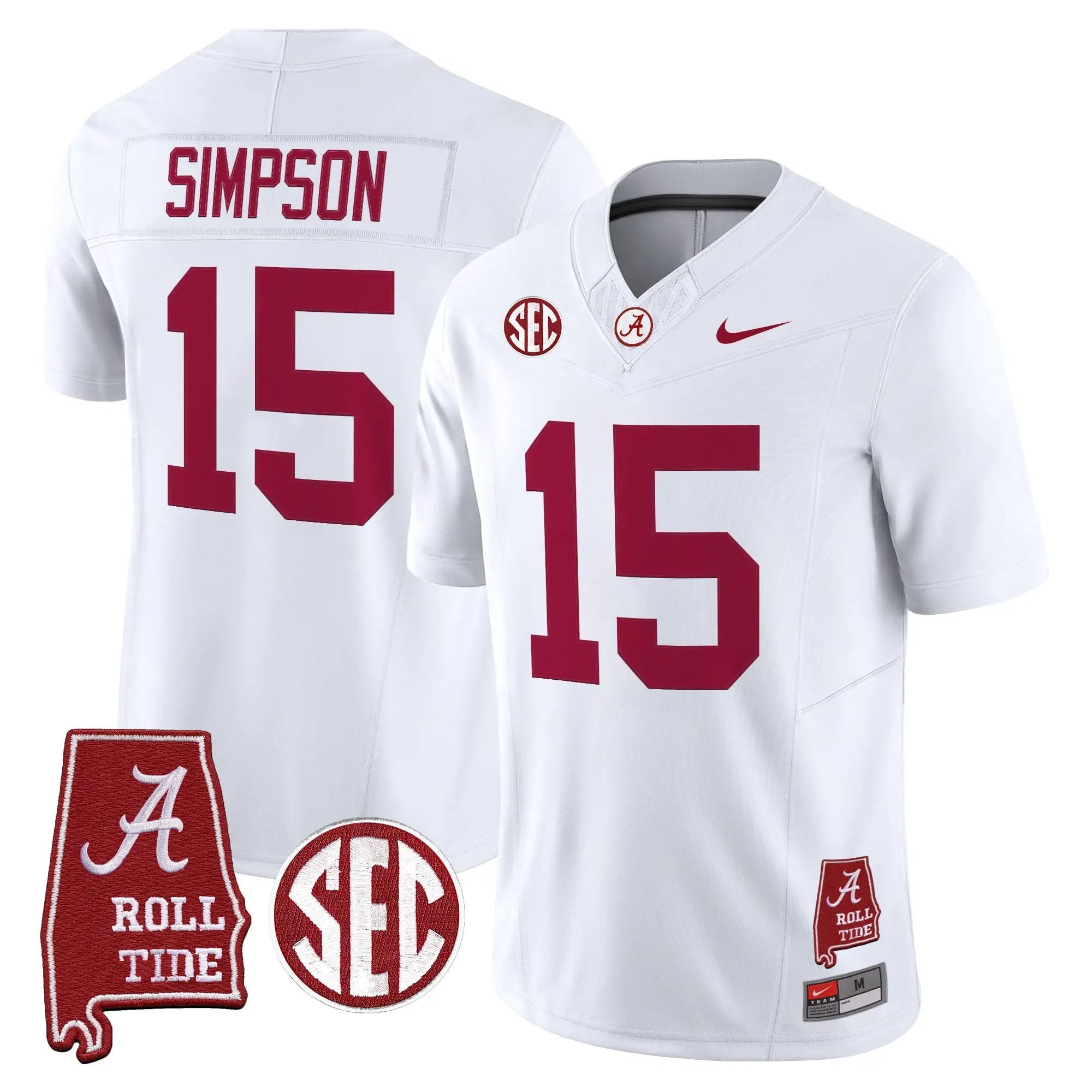 BAMA 2026 Vapor Limited Jersey - Alabama Map - Stitched by Alabama Crimson Tide