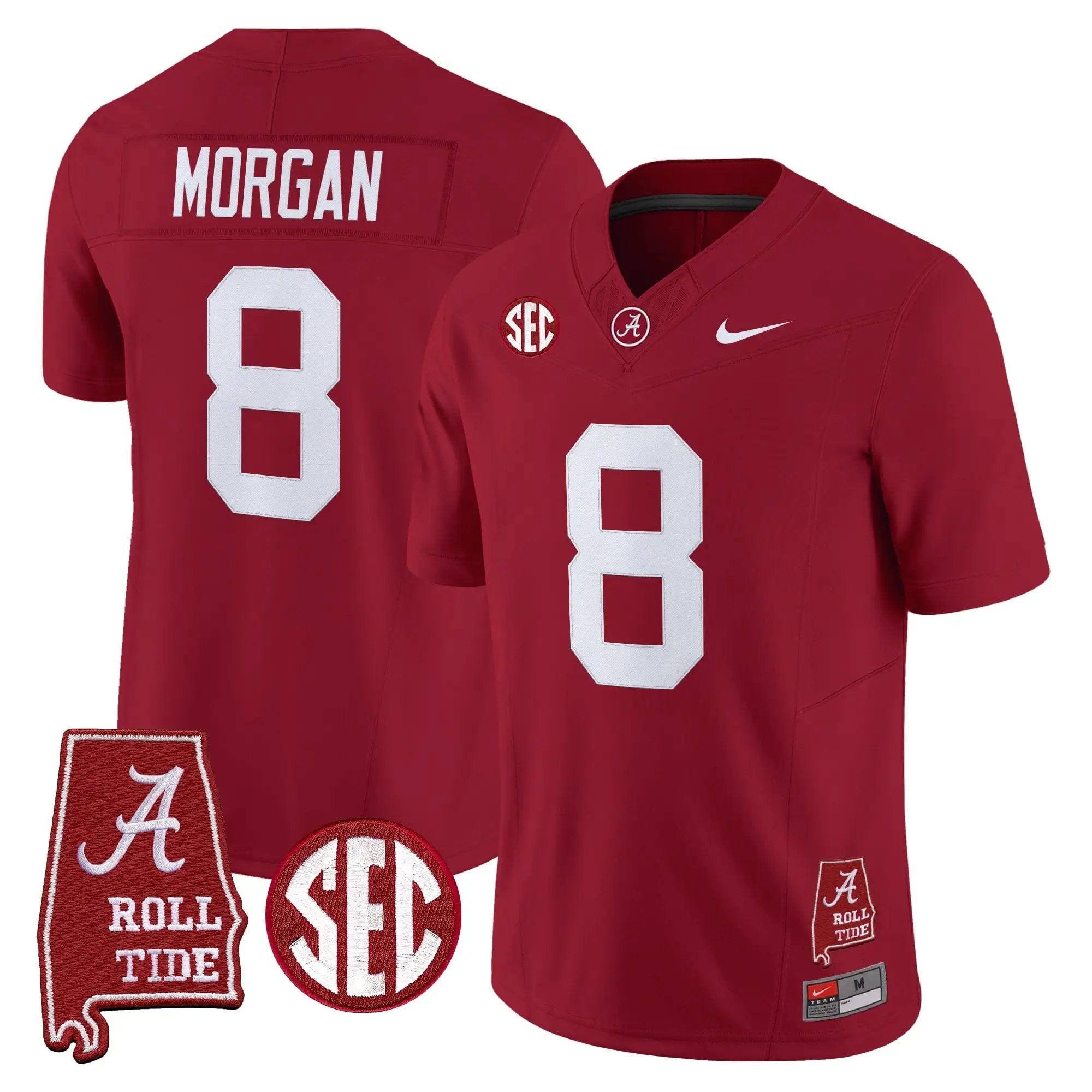 BAMA 2026 Vapor Limited Jersey - Alabama Map - Stitched by Alabama Crimson Tide