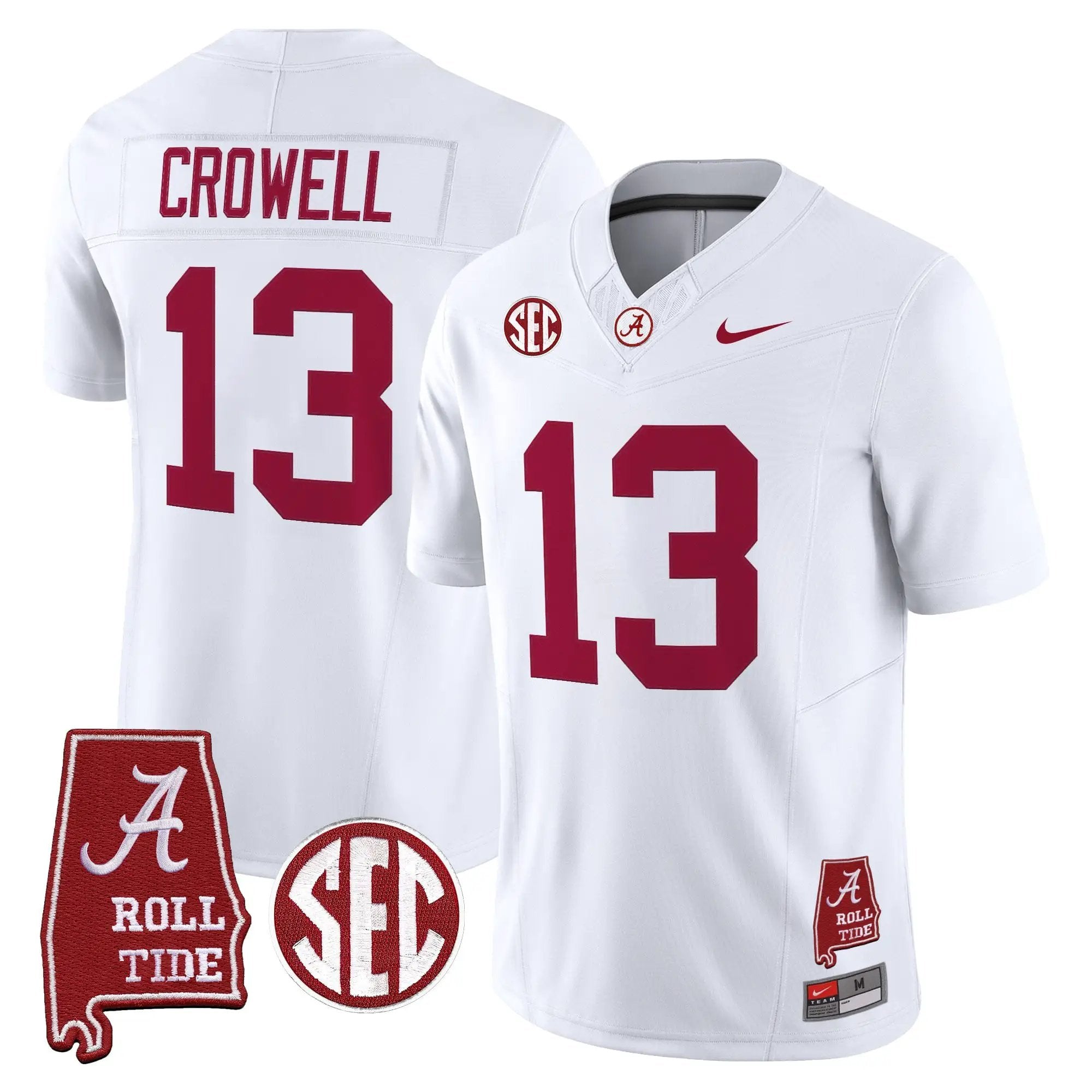 BAMA 2026 Vapor Limited Jersey - Alabama Map - Stitched by Alabama Crimson Tide