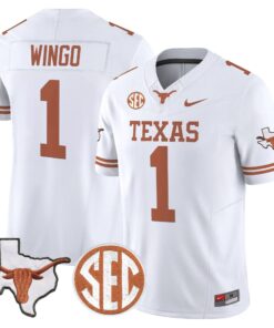 TEX 2026 State Map & SEC Patch Vapor Limited Jersey - Stitched by Digigearus