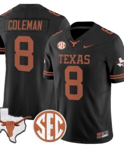 TEX 2026 State Map & SEC Patch Vapor Limited Jersey - Stitched by Digigearus