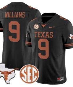 TEX 2026 State Map & SEC Patch Vapor Limited Jersey - Stitched by Digigearus