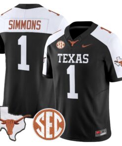 TEX 2026 State Map & SEC Patch Vapor Limited Jersey - Stitched by Digigearus