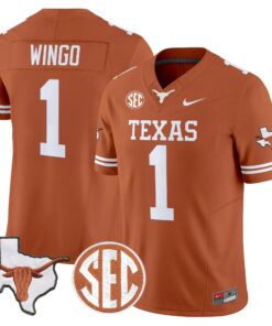 TEX 2026 State Map & SEC Patch Vapor Limited Jersey - Stitched by Digigearus