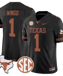TEX 2026 State Map & SEC Patch Vapor Limited Jersey - Stitched by Digigearus