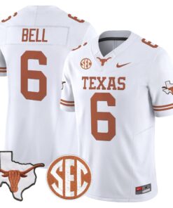 TEX 2026 State Map & SEC Patch Vapor Limited Jersey - Stitched by Digigearus