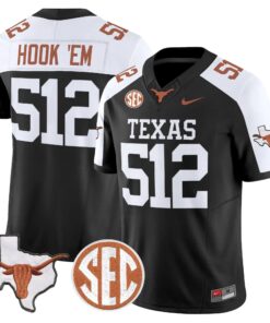 TEX 2026 State Map & SEC Patch Vapor Limited Jersey - Stitched by Digigearus