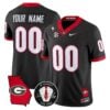 Georgia Bulldogs 2026 Georgia Map & Vince Dooley Patch Vapor Limited Custom Jersey - Stitched 9 Georgia Bulldogs 2026 Georgia Map & Vince Dooley Patch Vapor Limited Custom Jersey - Stitched by Digigearus