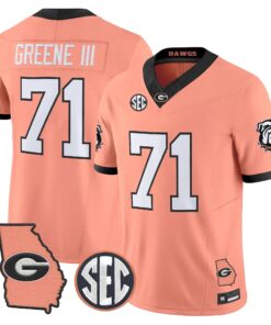 Georgia Bulldogs The Big Peach Vapor Limited Jersey - Stitched by Digigearus