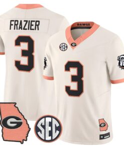 Georgia Bulldogs The Big Peach Vapor Limited Jersey - Stitched by Digigearus