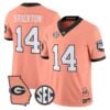 Men Georgia Bulldogs The Big Peach Vapor Limited Jersey - Stitched 11 Georgia Bulldogs The Big Peach Vapor Limited Jersey - Stitched by Digigearus