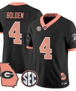 Georgia Bulldogs The Big Peach Vapor Limited Jersey - Stitched by Digigearus